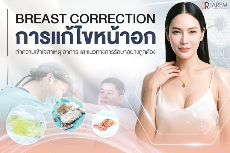 แก้หน้าอก (Breast Correction) คืออะไร และสาเหตุที่ต้องแก้
